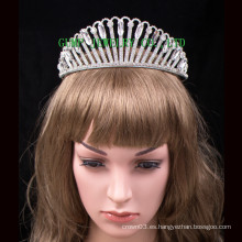 Venta caliente Crystal Tiara Rhinestone Crown Factory directa